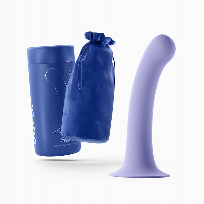 Biird Surii 6 in. Silicone Dildo with Su