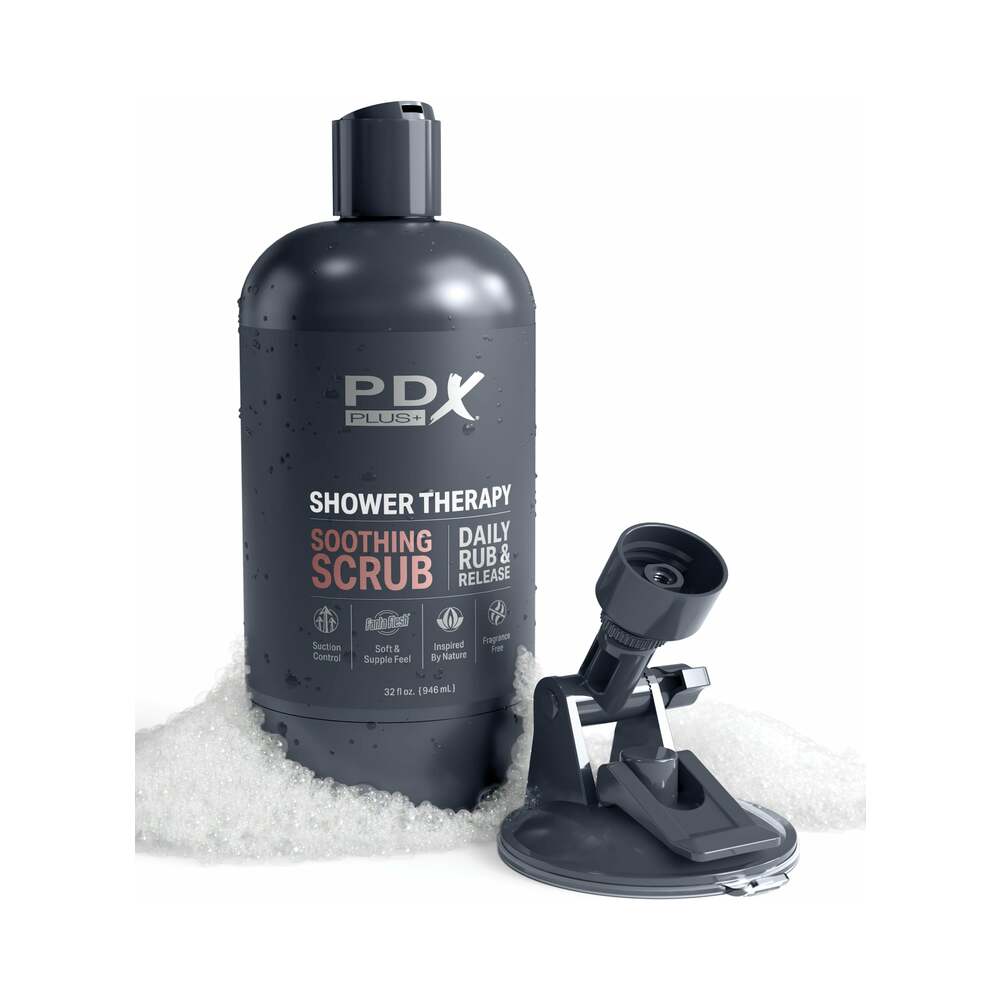 PDX Plus Shower Therapy Soothing Scrub T