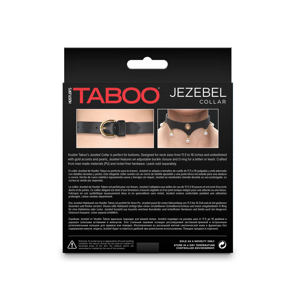 Hustler Taboo Jezebel Collar Black