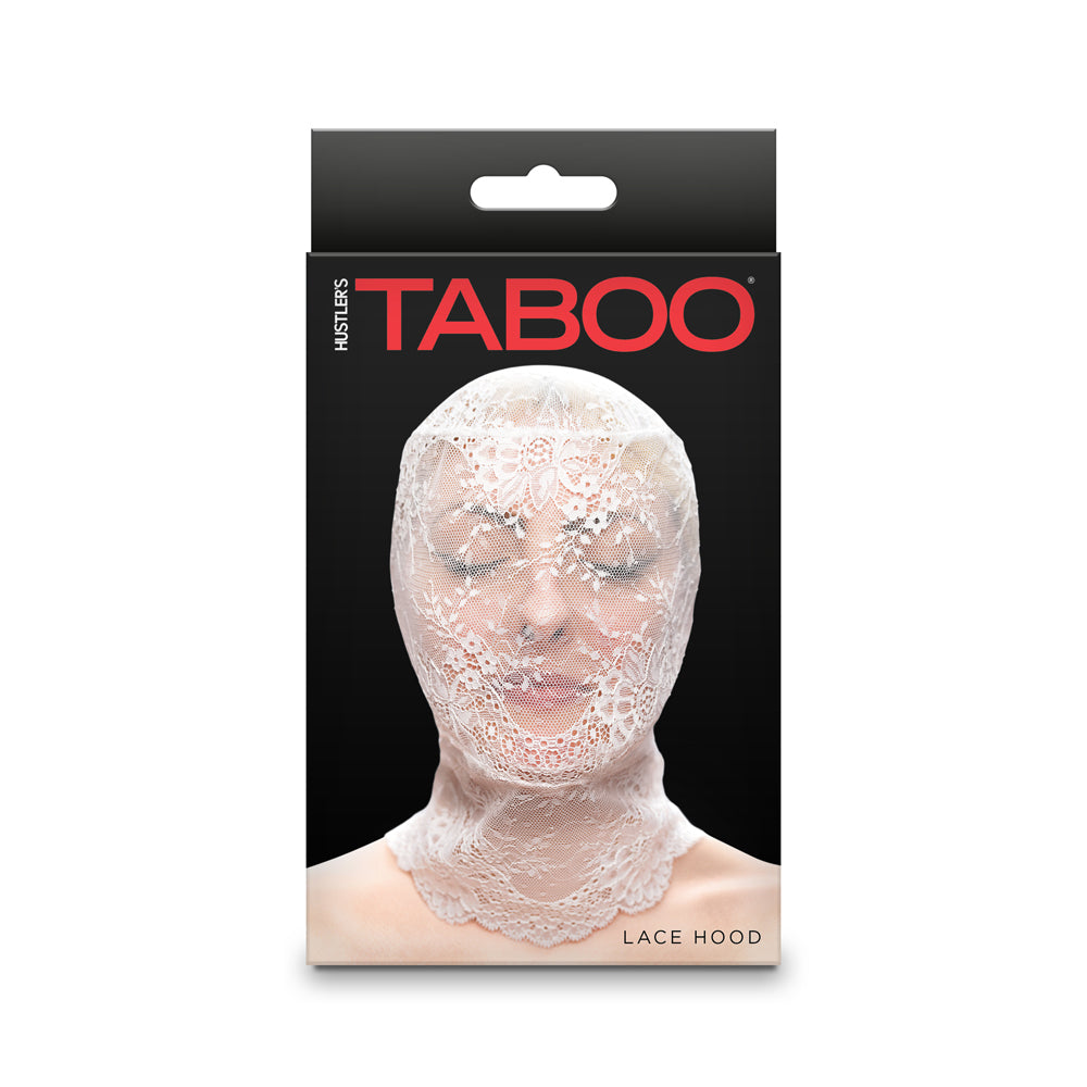 Hustler Taboo Lace Hood White