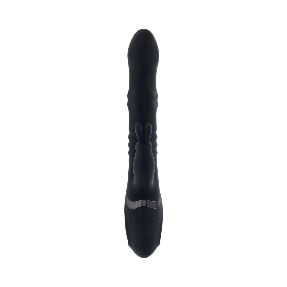 Vibrador de silicona recargable con triple estimulación Playboy Big Bunny Energy 2AM