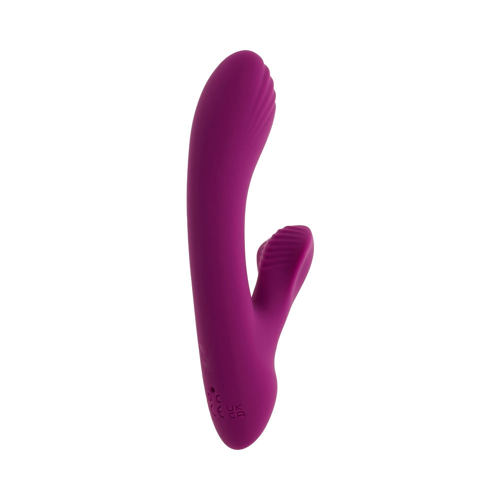 Mini vibrador de silicona recargable Playboy Bitty Bunny Wild Star