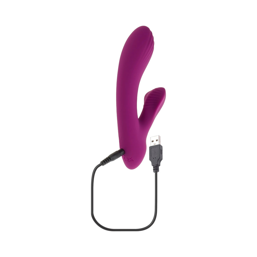 Mini vibrador de silicona recargable Playboy Bitty Bunny Wild Star