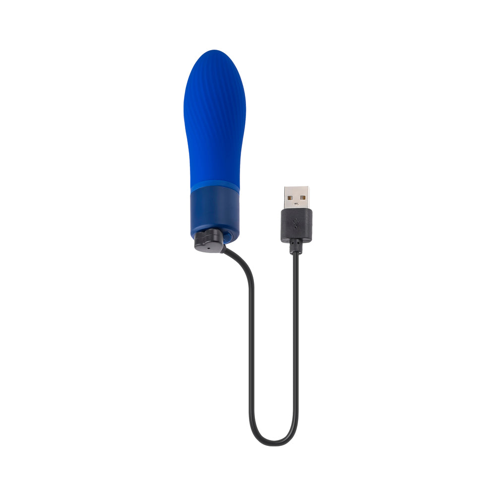 Selopa Cobolt Cutie Rechargeable Silicone Mini Vibrator Blue