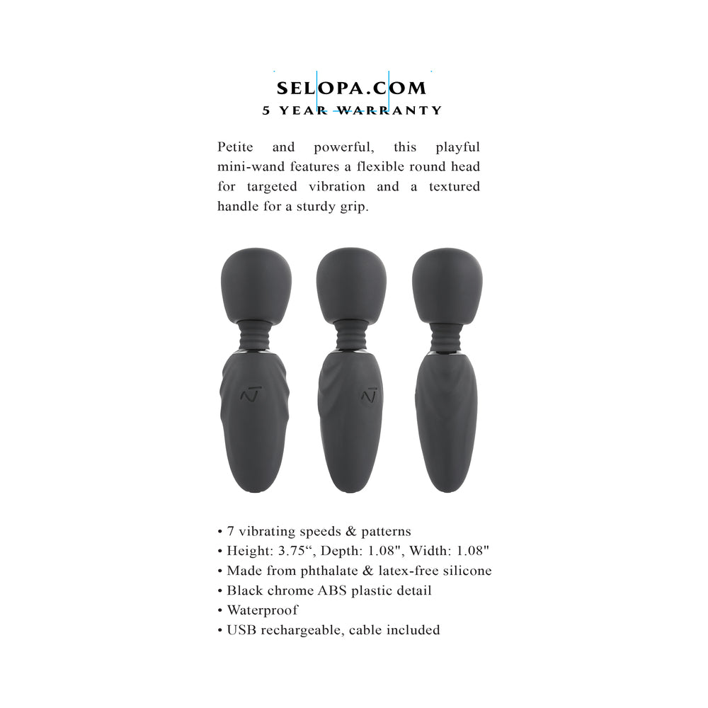 Selopa Buzz One Out Mini Wand Recharg Bk