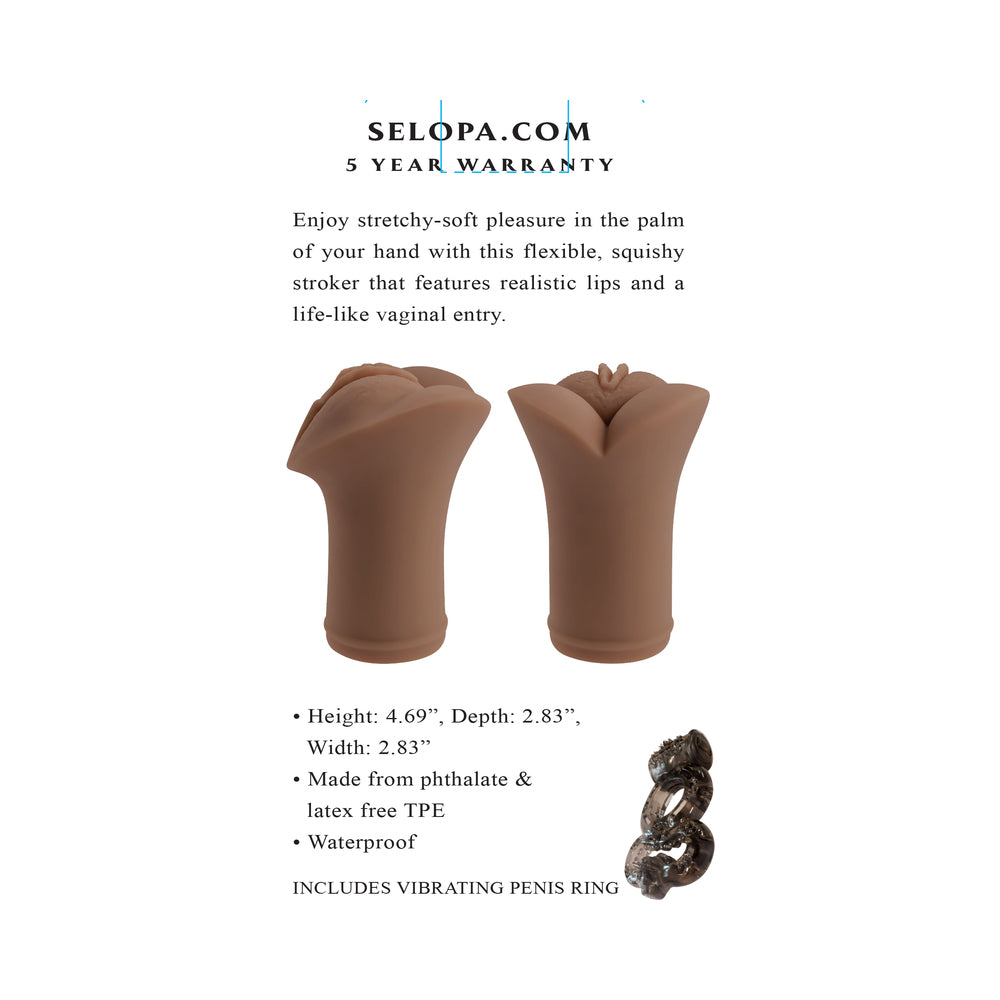 Selopa Pocket Pleaser Masturbator Dark