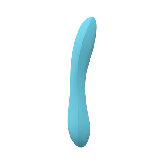 LoveLine Lust Vibrador flexible de 10 velocidades, de silicona, recargable, sumergible, color azul