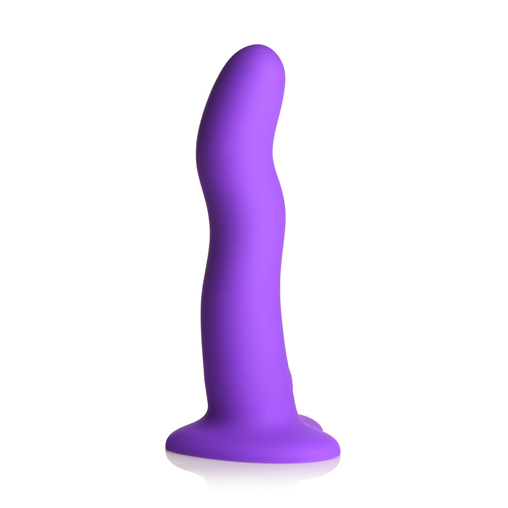 Simply Sweet Vib Wavy Sil Dildo W/RC Pu