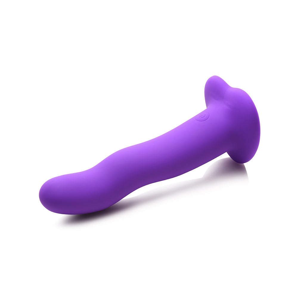 Simply Sweet Vib Wavy Sil Dildo W/RC Pu