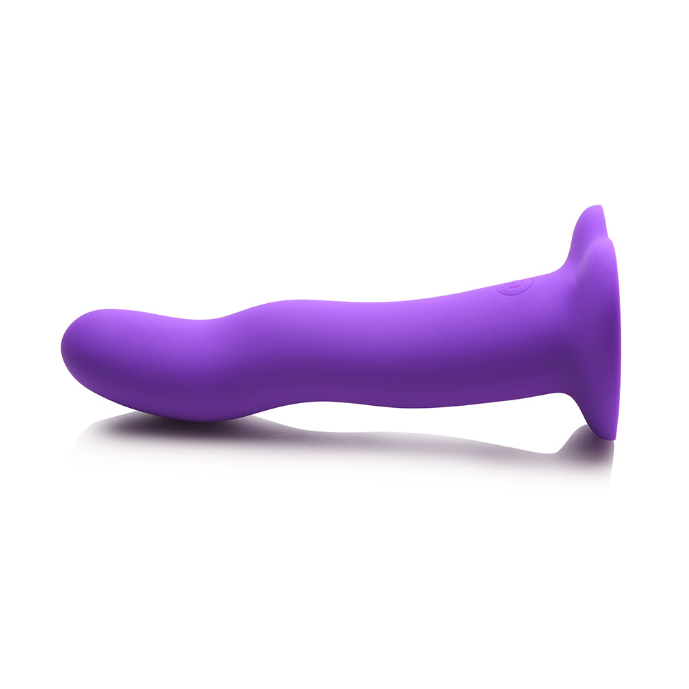 Simply Sweet Vib Wavy Sil Dildo W/RC Pu