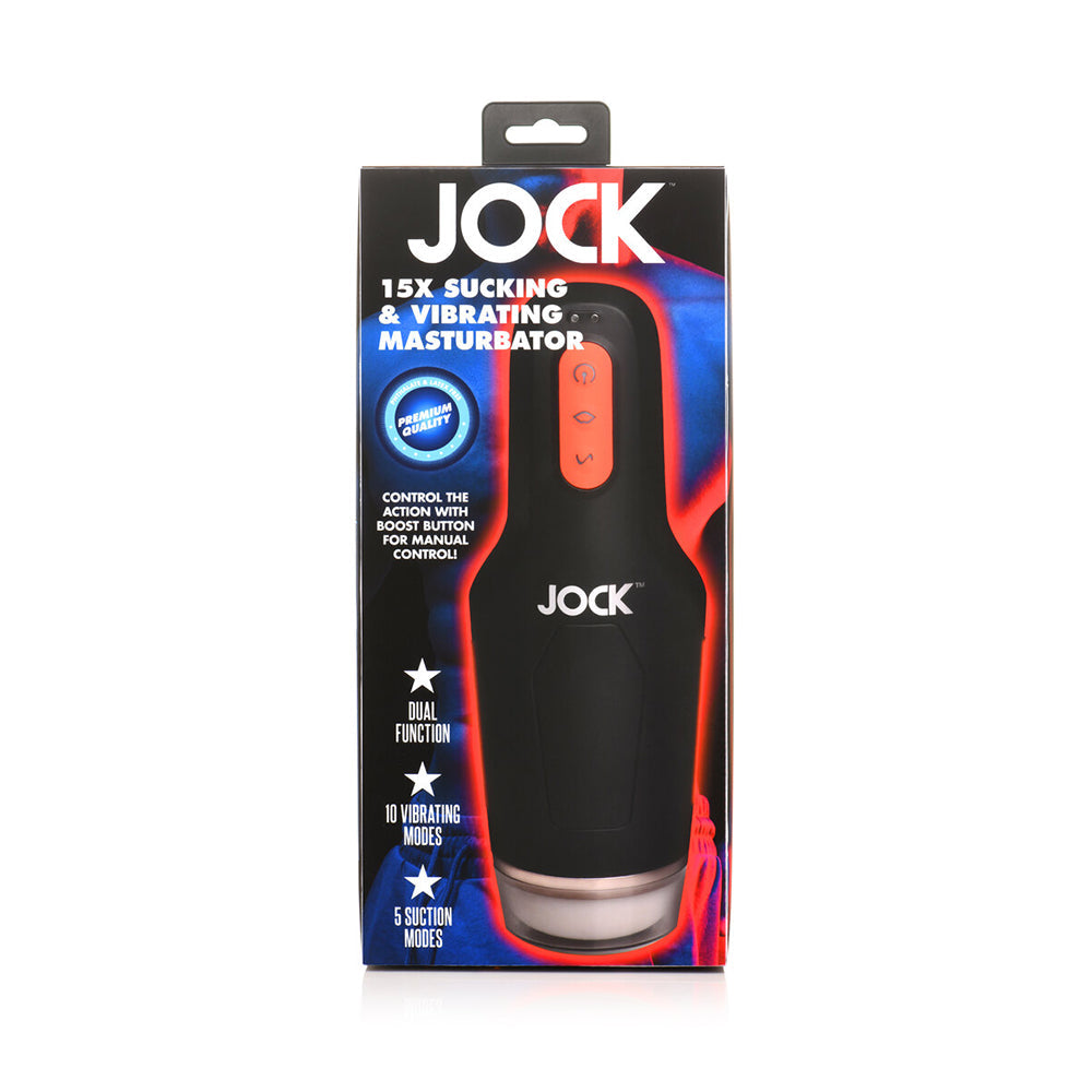 Jock 15X Sucking & Vibrating Masturbator