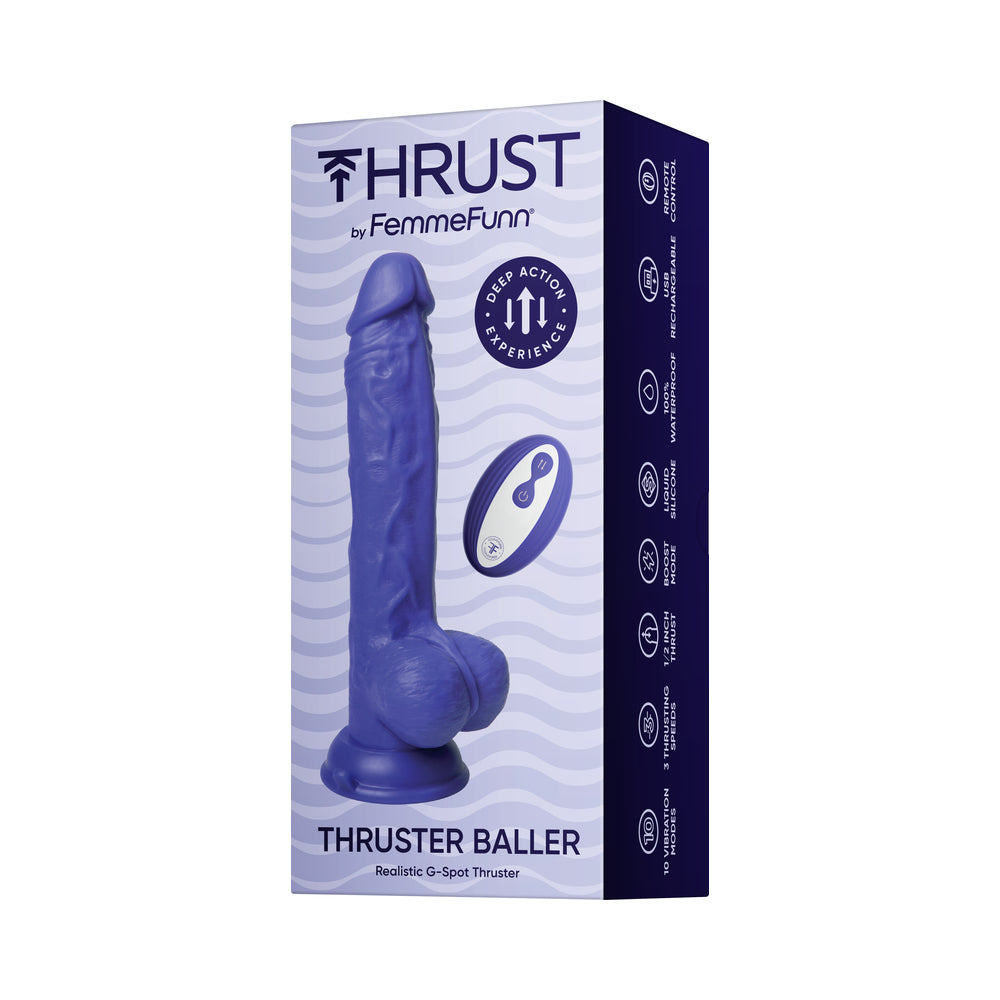 FemmeFunn Thruster Baller Dark Purple