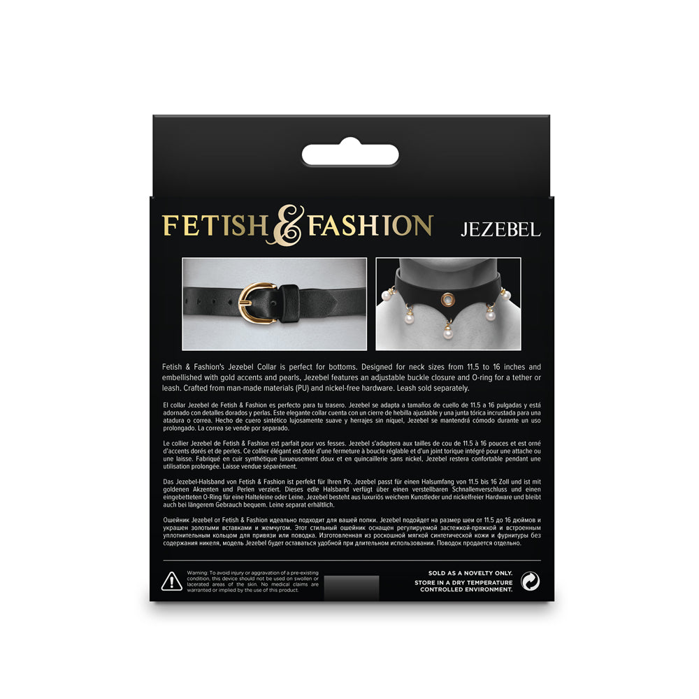 Fetish&Fashion Jezebel Collar Black