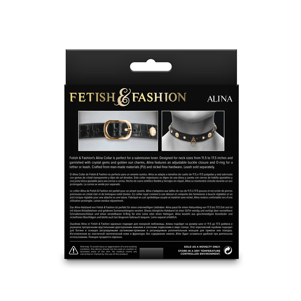 Fetish&Fashion Alina Collar Black