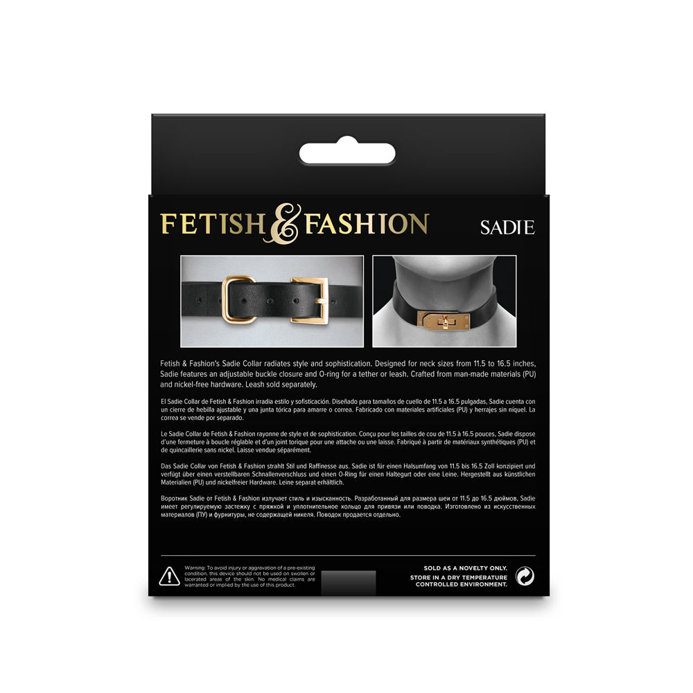 Fetish&Fashion Sadie Collar Black