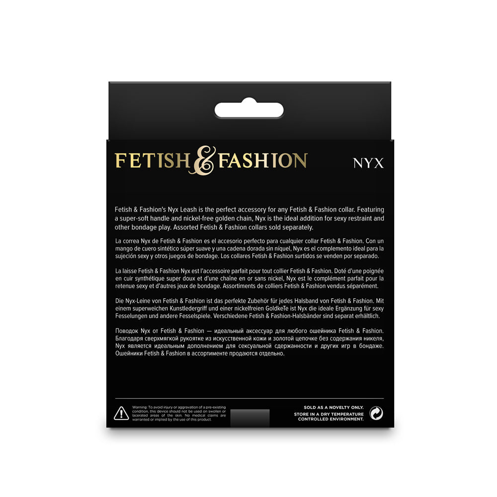 Fetish&Fashion Nyx Leash Black