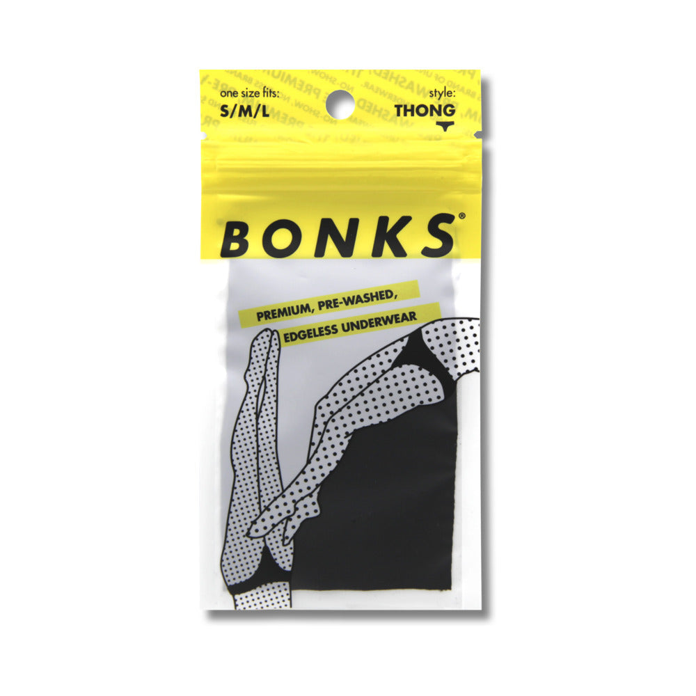 Bonks Black Magic Thong OS