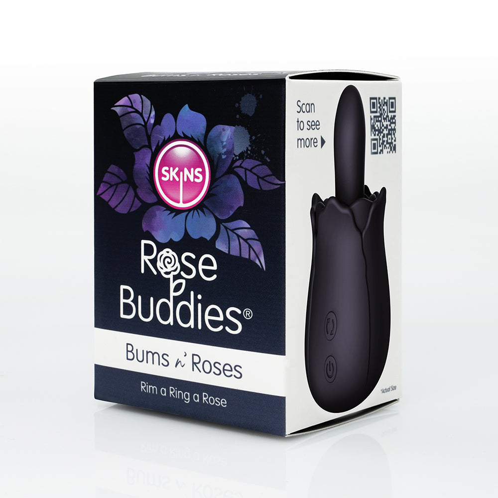 Skins Rose Buddies Bums n' Roses Black