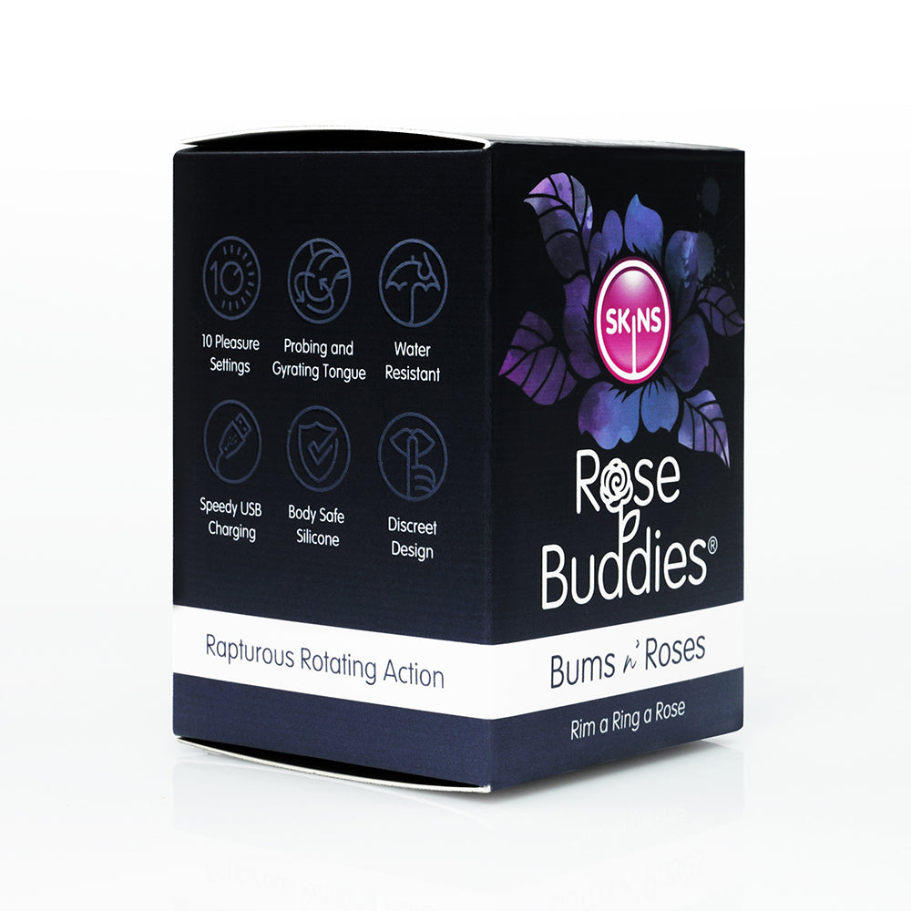 Skins Rose Buddies Bums n' Roses Black