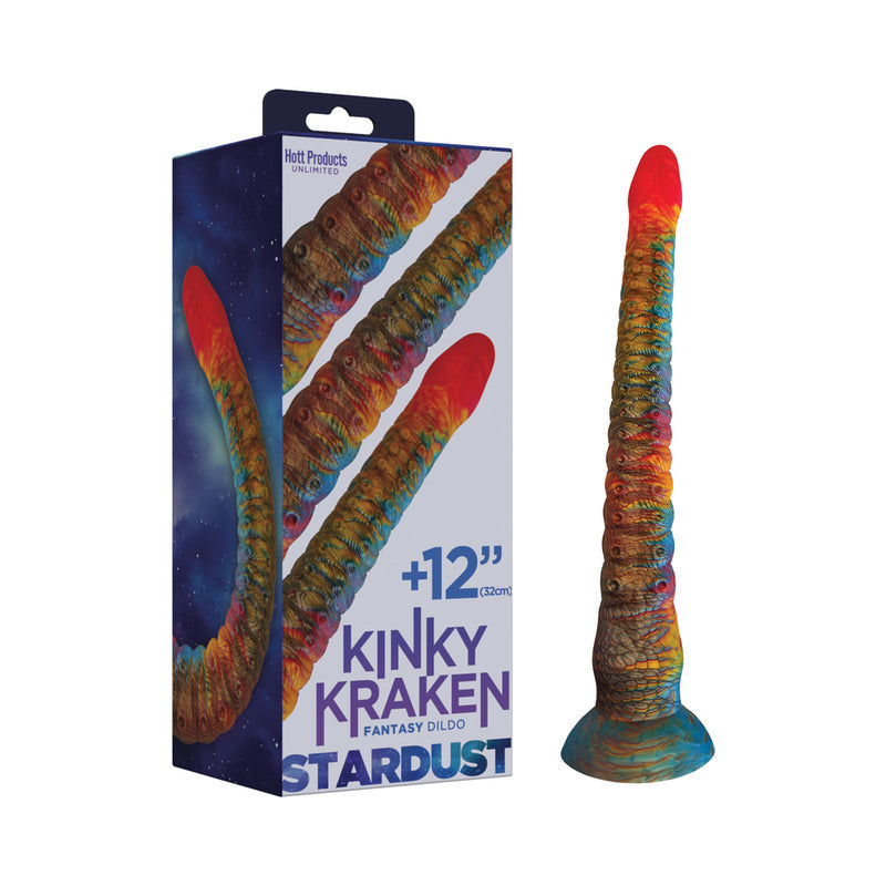 Stardust Kinky Kraken 12 in. Bendable Fantasy Dildo