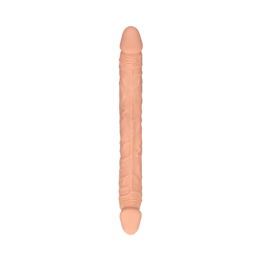 RealRock Skin Double Dong 14 in. Beige