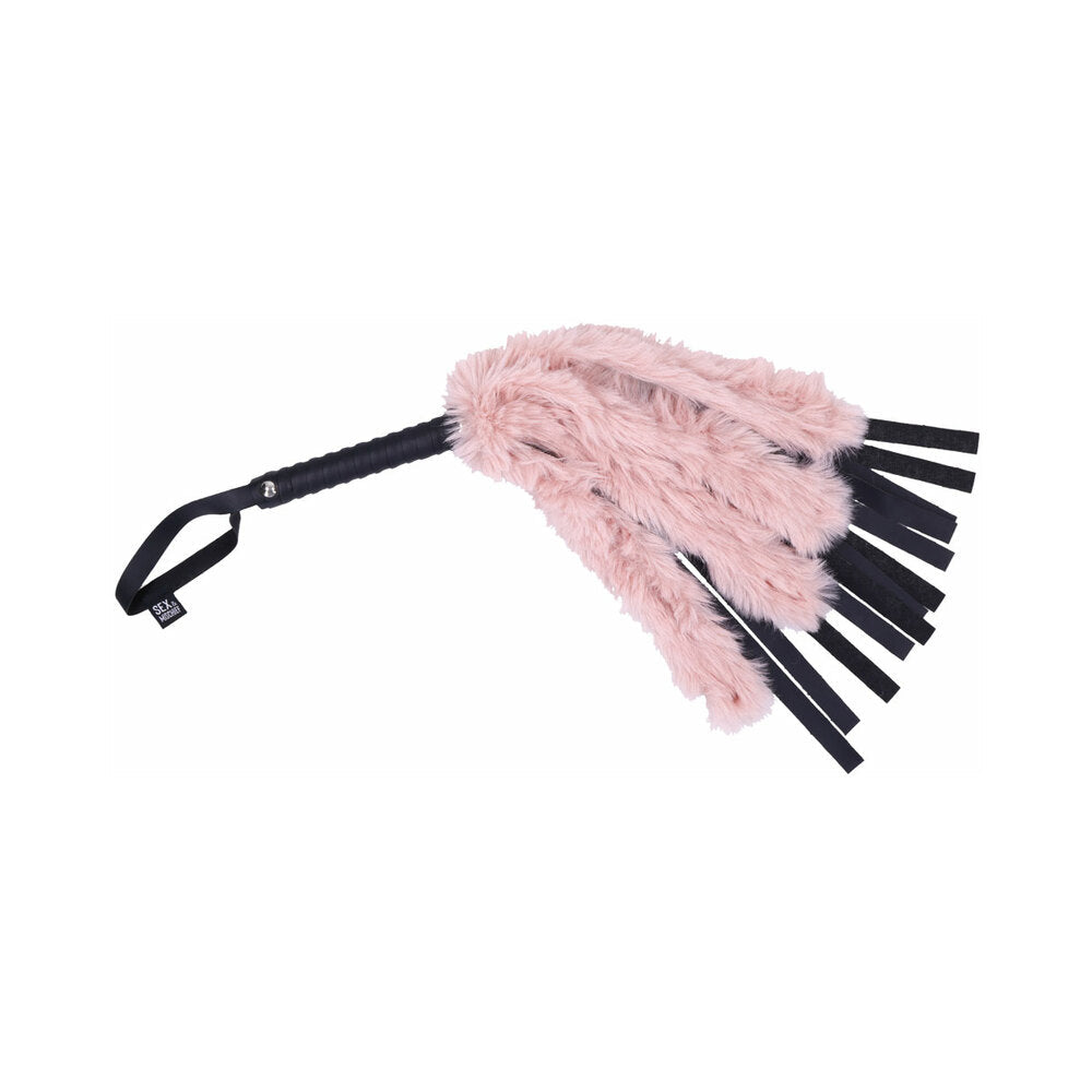 Hojas deportivas Sexo y travesuras Brat Faux Fur Flogger