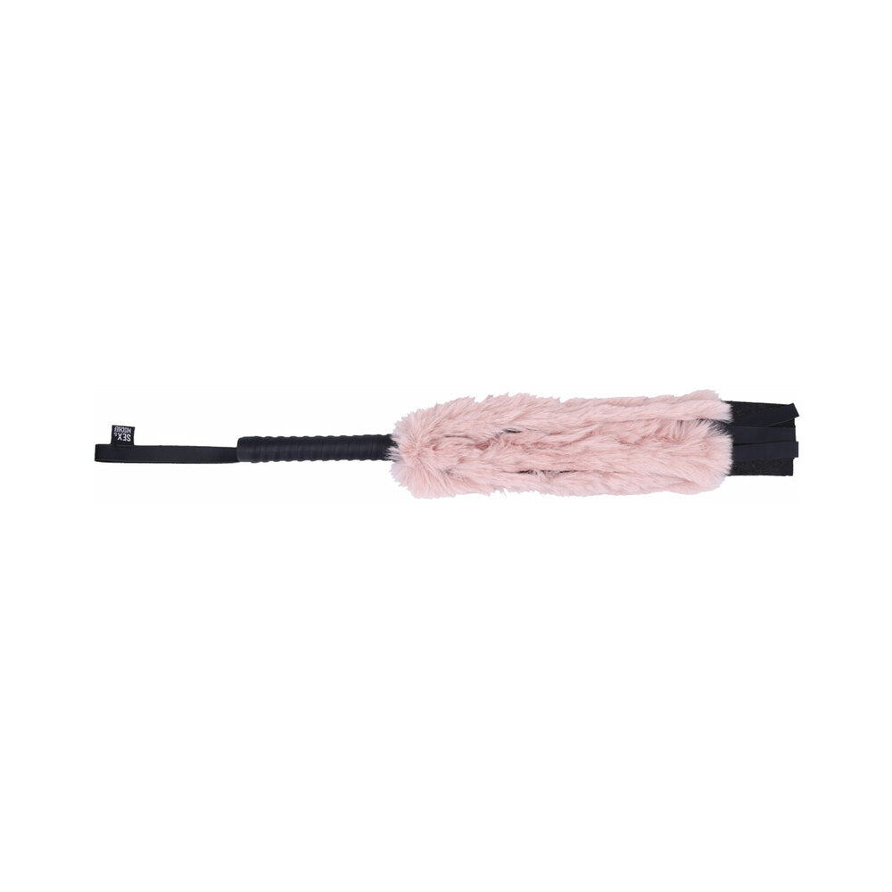 Hojas deportivas Sexo y travesuras Brat Faux Fur Flogger