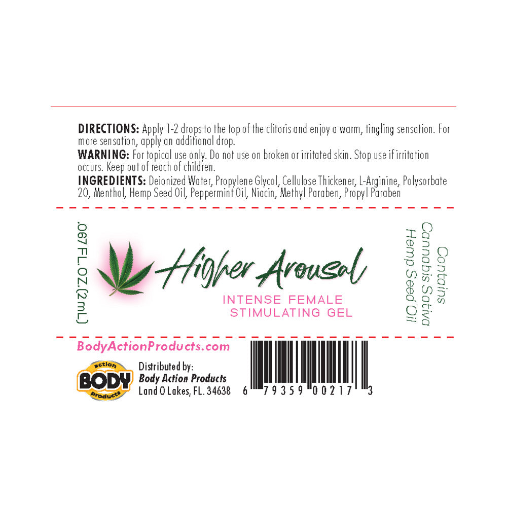 Higher Arousal Female Stim Gel .5