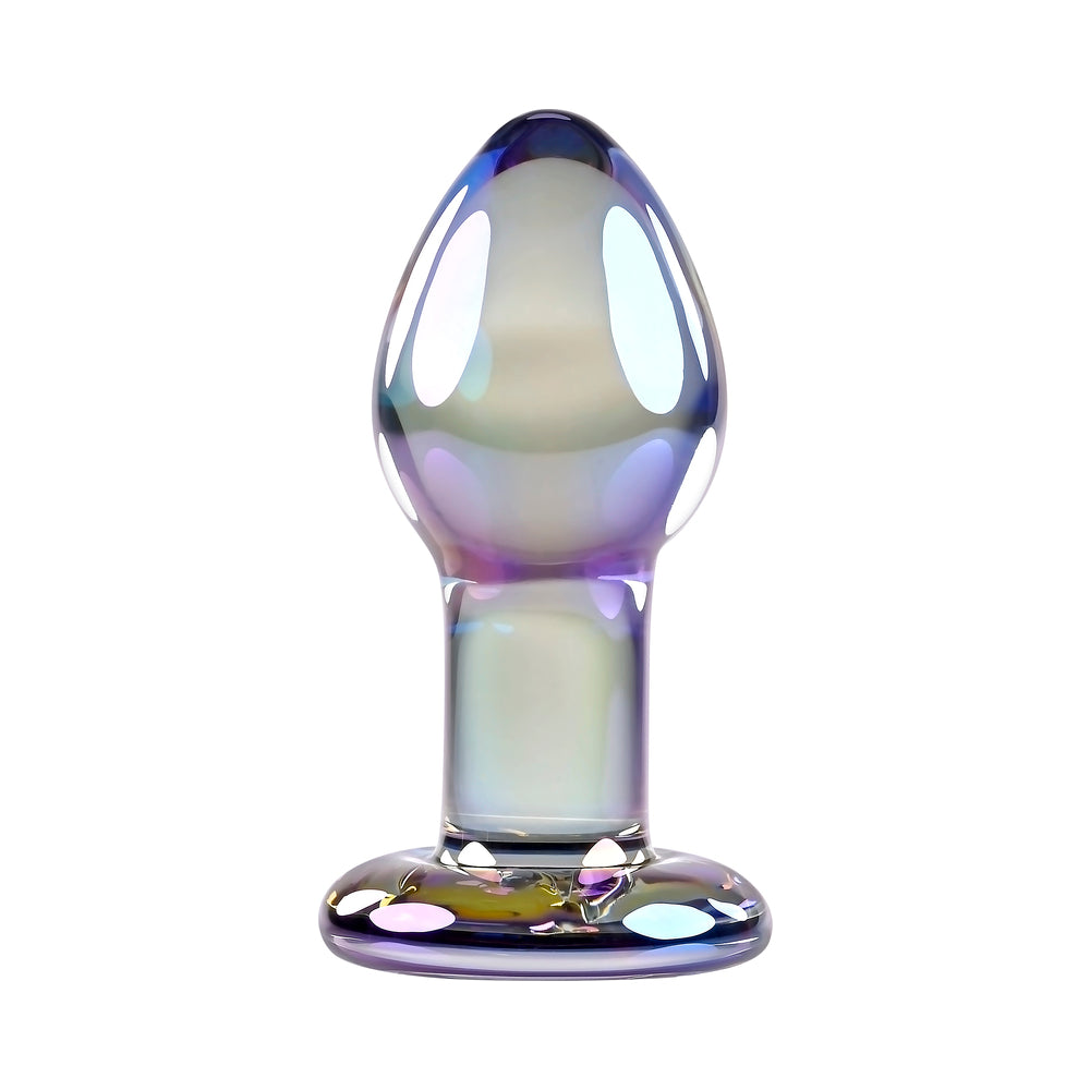 PB Jewels Glass Plug Iridescent