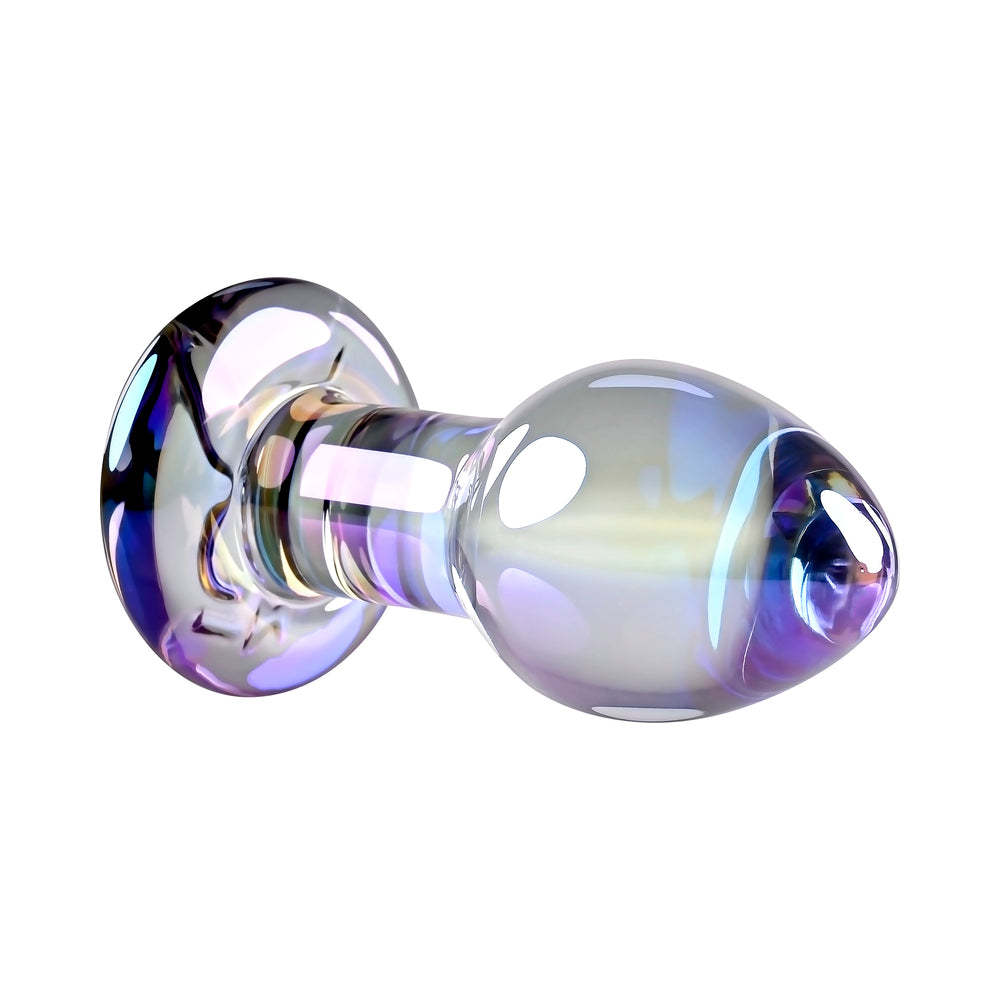 PB Jewels Glass Plug Iridescent