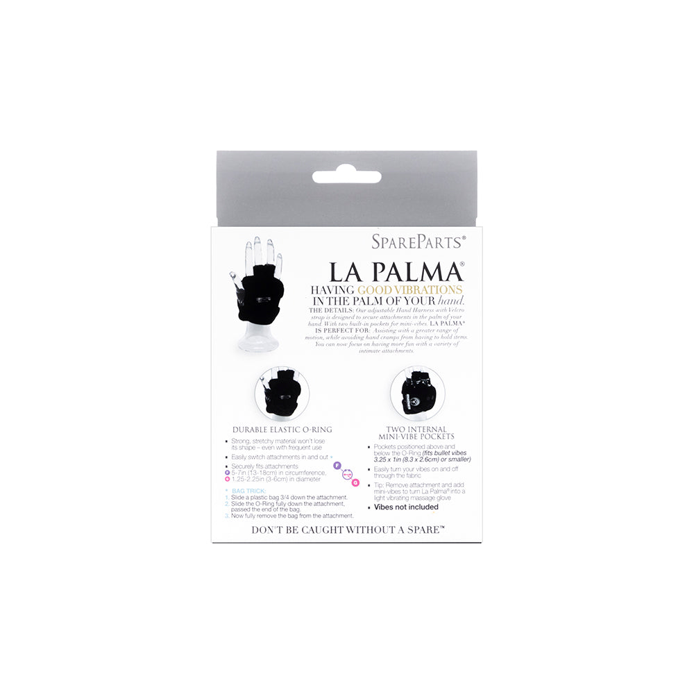 SpareParts La Palma Harness - Glove Only Black Left Size XS/S