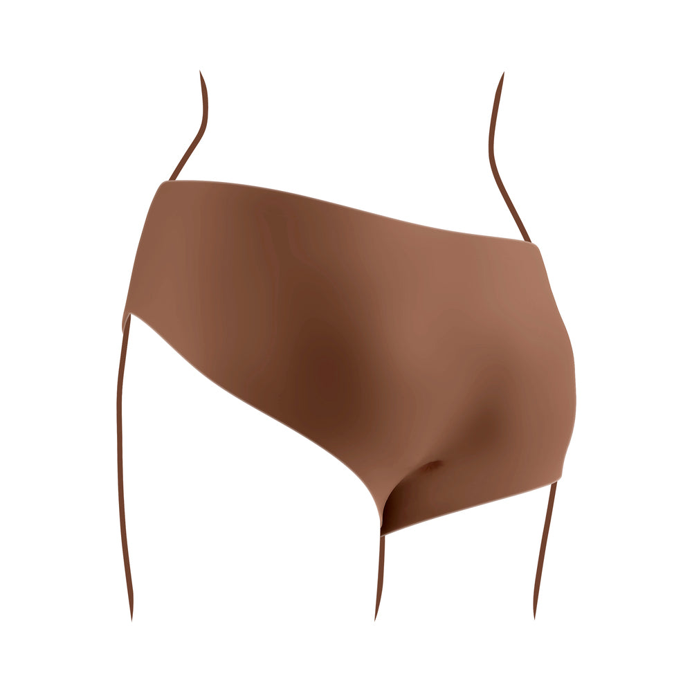 Gender X Vagina Panty Silicone Dark