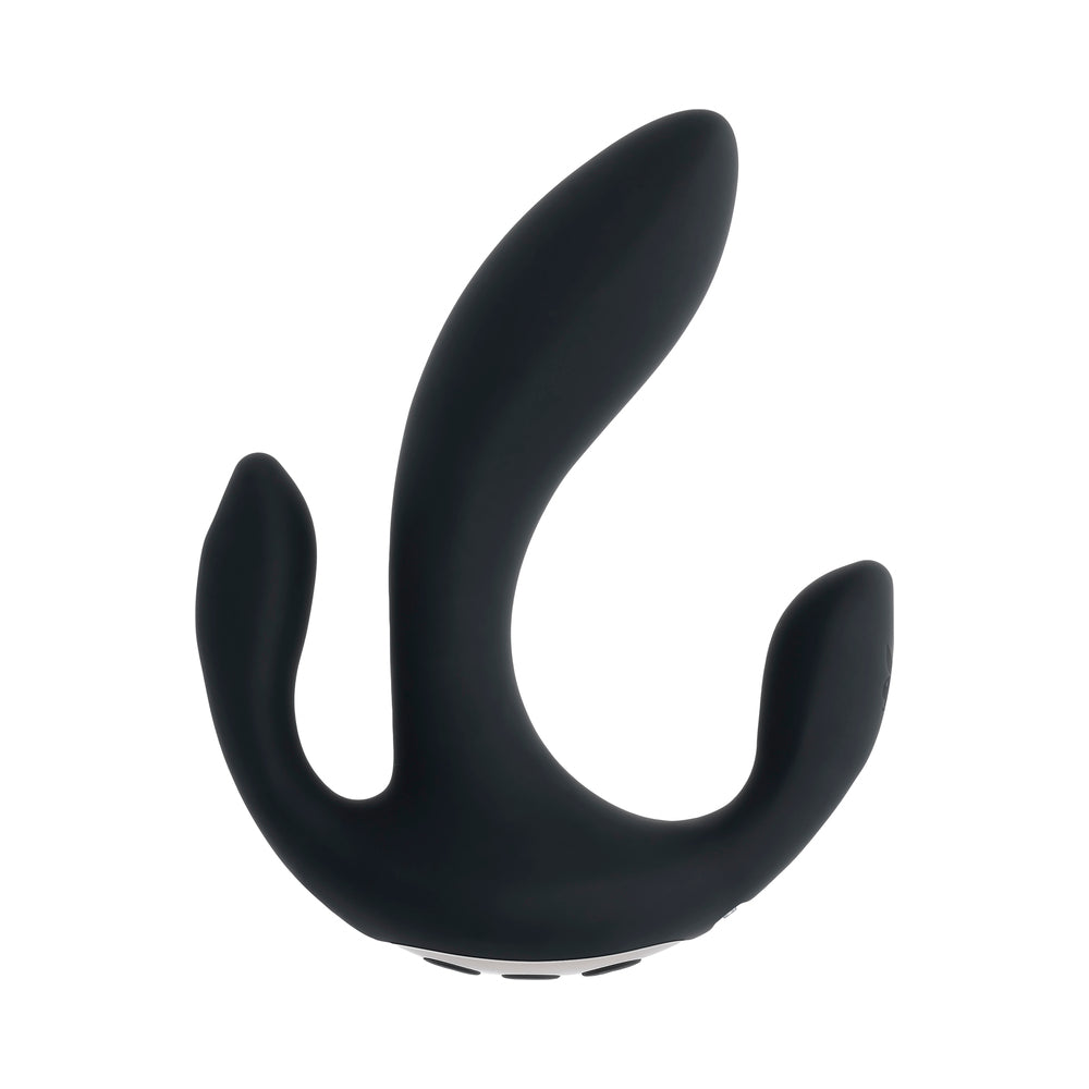 Vibrador recargable de silicona Come Hither de Playboy Triple Threat 2AM