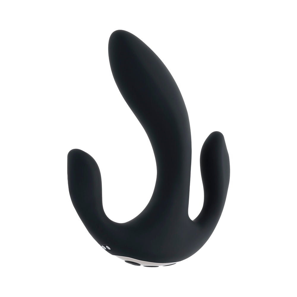 Vibrador recargable de silicona Come Hither de Playboy Triple Threat 2AM