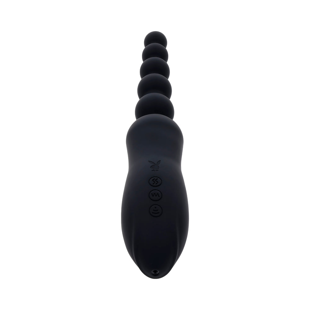 PB Let It Bead Rec Flex Anal Vibe W/Suct