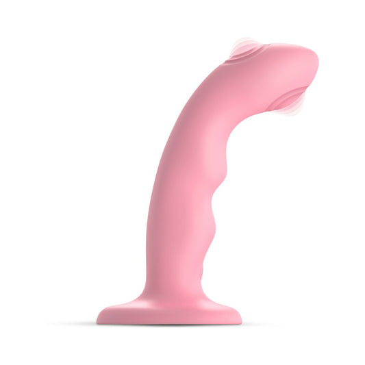 Strap-On-Me Tapping Dildo Wave Coral Pin