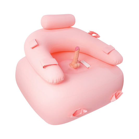 Get Down On It Inflatable Cusion W/Dildo