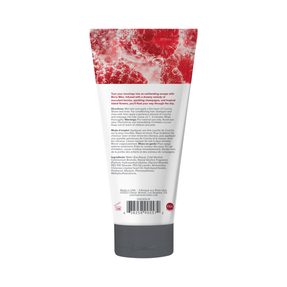 Coochy Berry Bliss Shave Cream 0.5 oz.