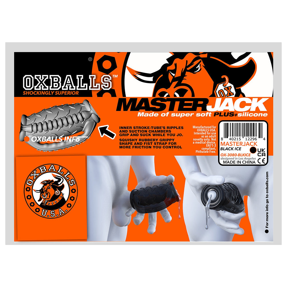 OxBalls Masterjack Double Penetrat Jo Bk