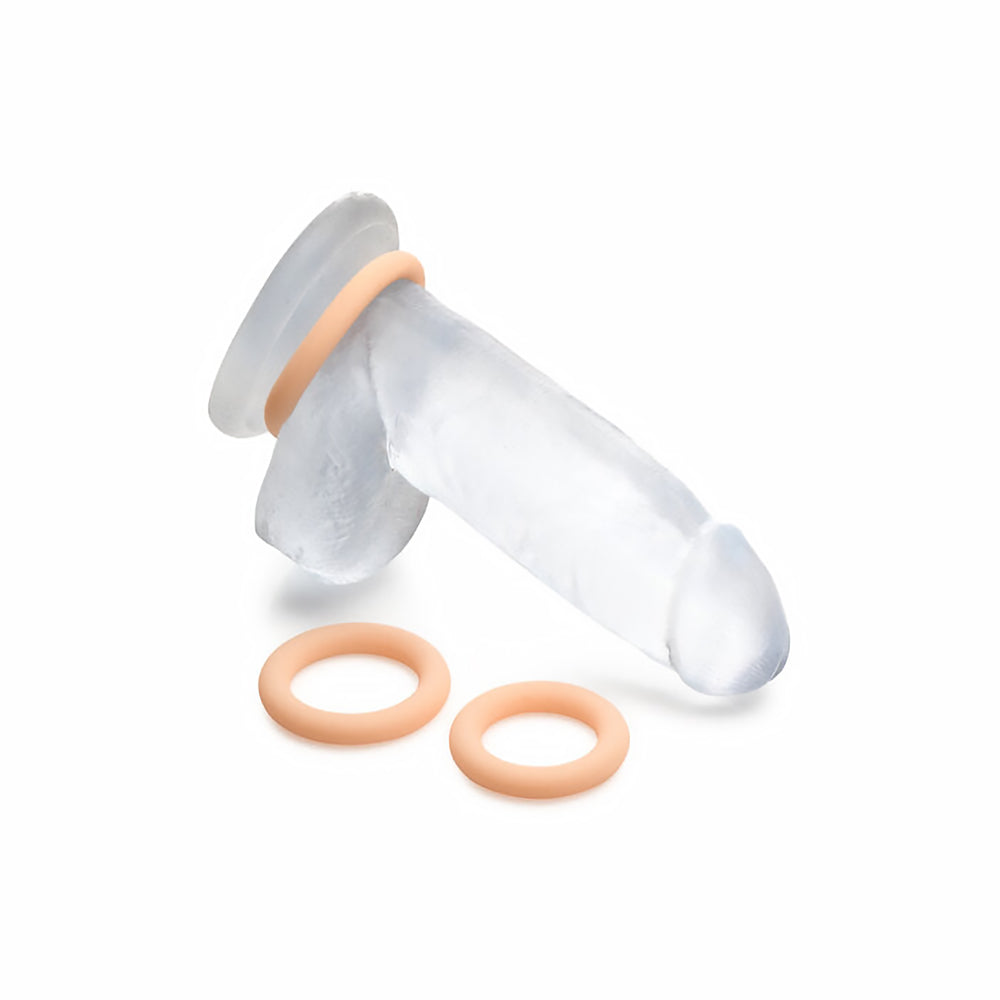 Jock Silicone Cock Ring Light 3pc Set