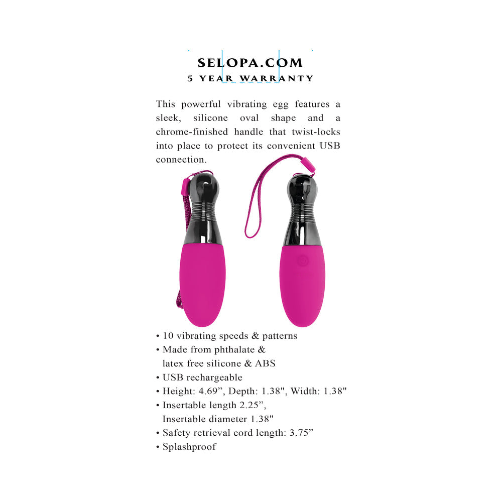 Selopa Companion USB Egg Pink