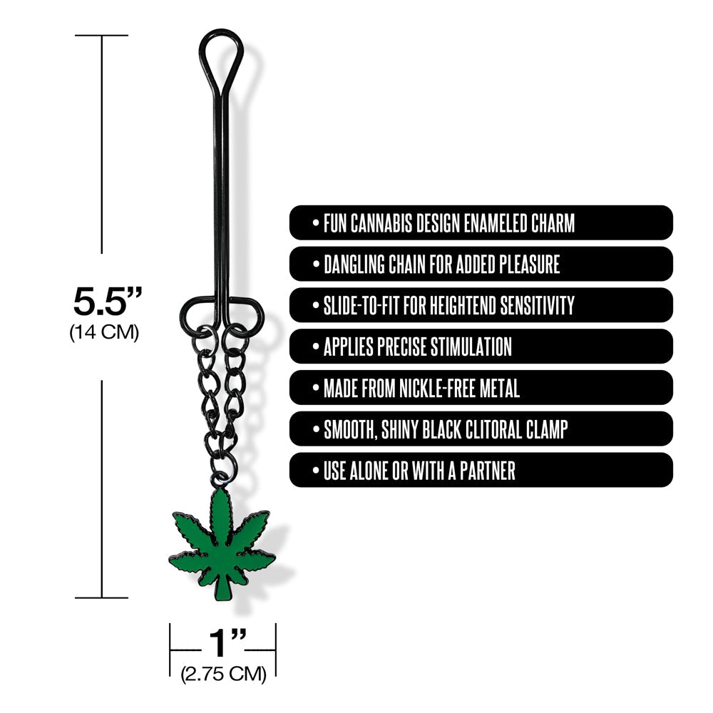 Stoner Vibes Chronic Clit Clamp w/Chain