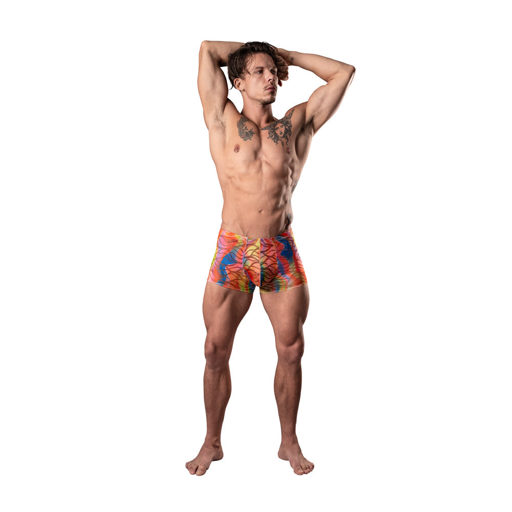 Male Power Your Lace Or Mine Pouch Short Multicolor L