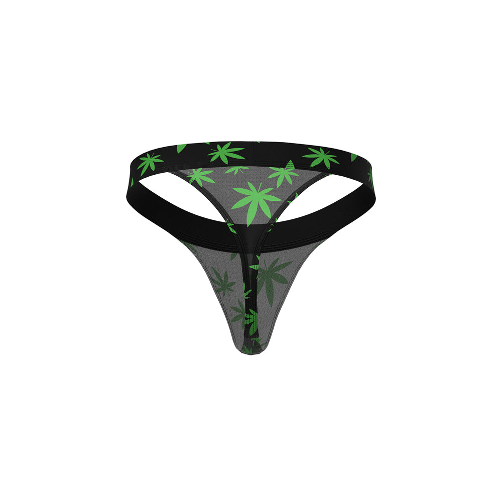 MP Hazy Dayz Micro Thong Pot Leaf L/XL