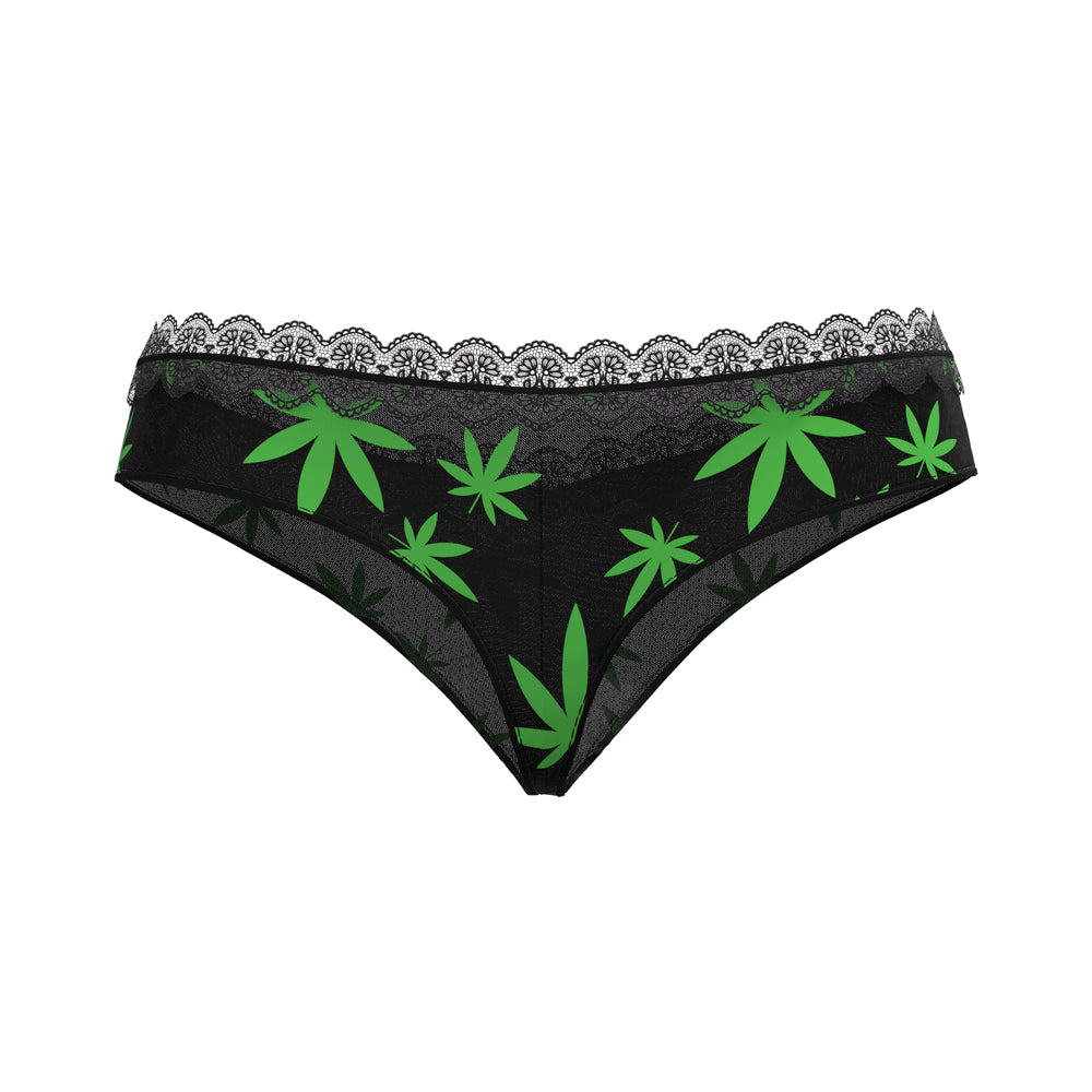 MS Hazy Dayz Boy Short Pot Leaf S/M