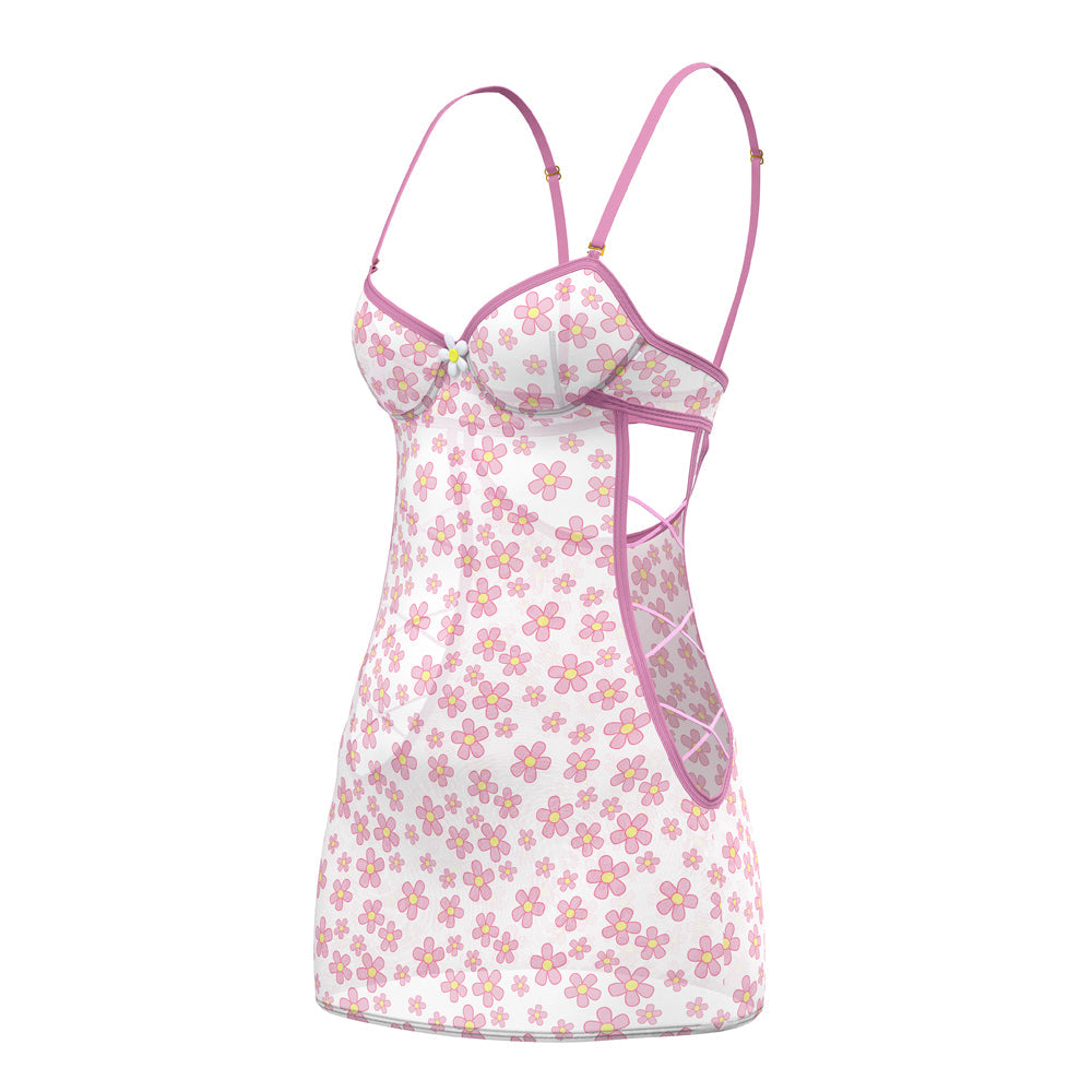 MS Daisy Dress & Tanga Set S/M