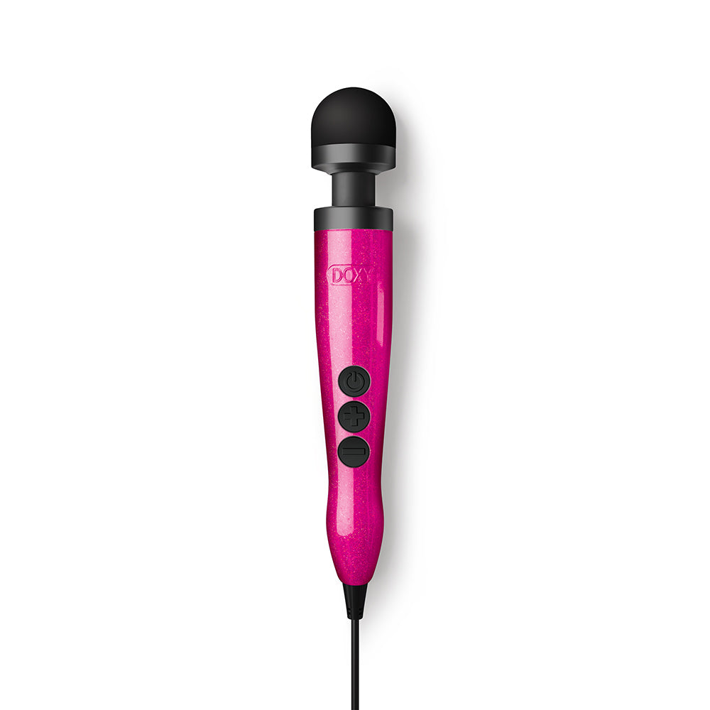 Doxy Die Cast 3 Compact Wand Vibrator Hot Pink