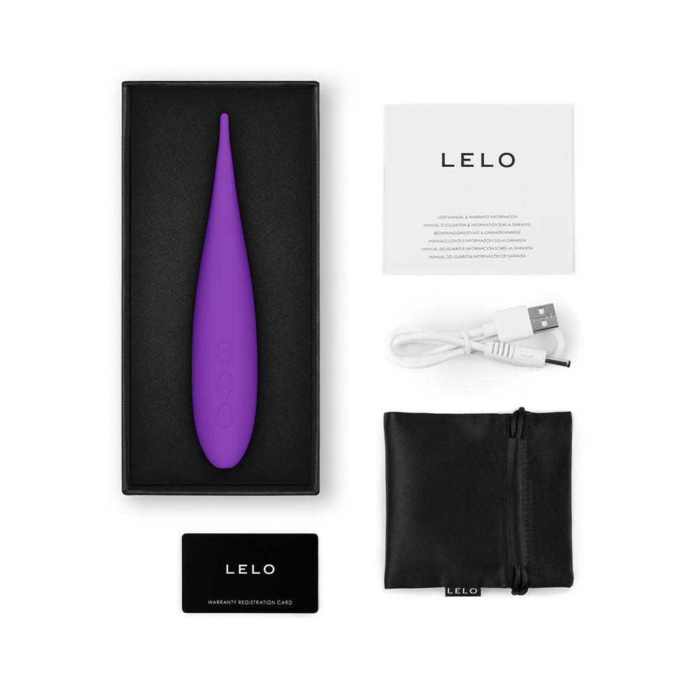 LELO DOT Travel Clit Vibrator Purple