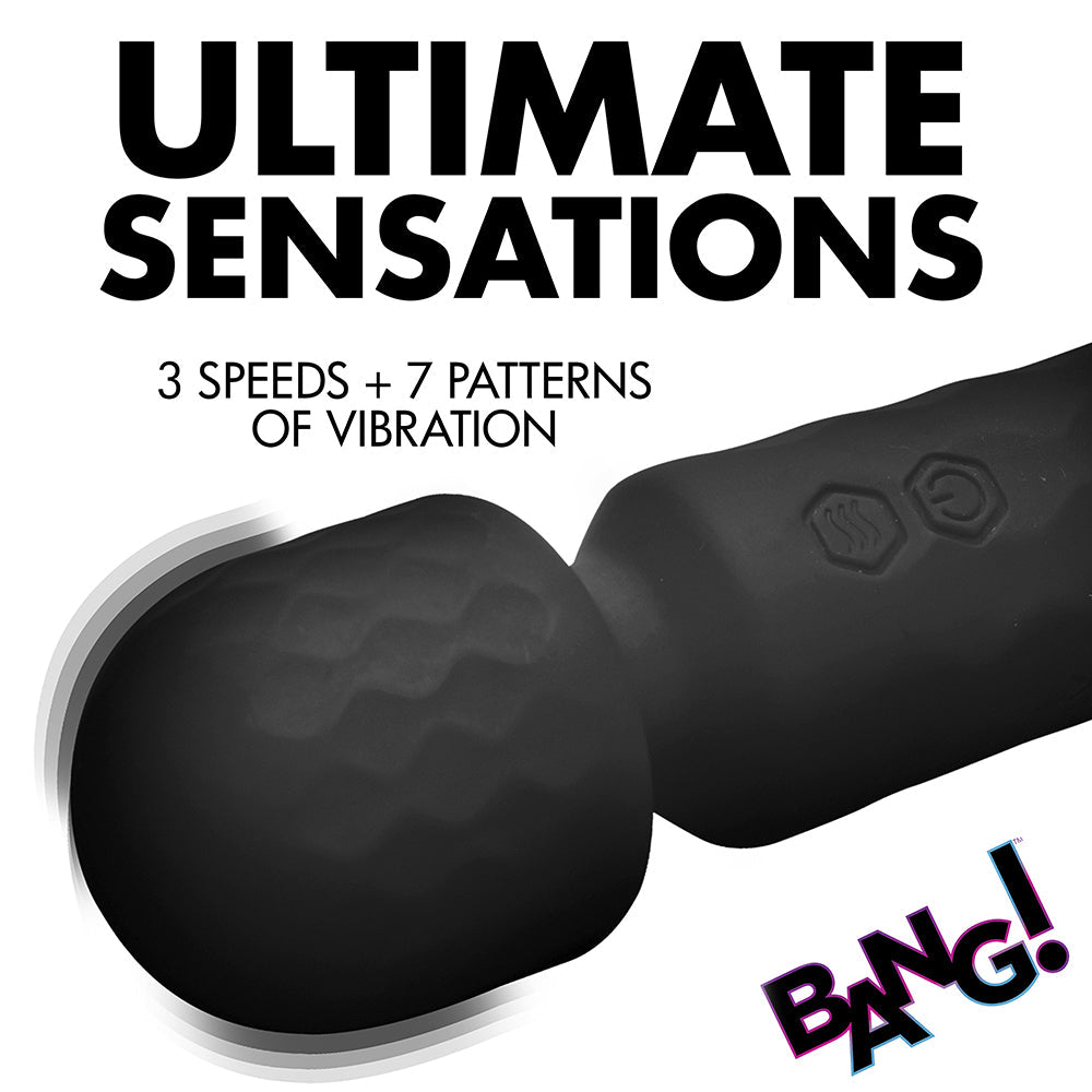 BANG! 10X Mini Silicone Wand Black