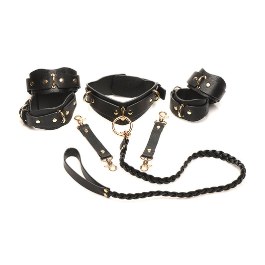 Bedroom Bliss Lover's Restraints Set Blk